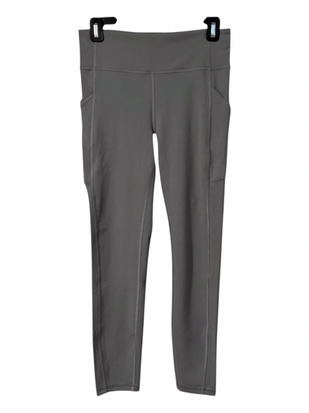 Lululemon Athletica Leggings 23” Gray Size 8 | Side Pockets